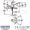 Grohe Eurosmart Cosmopolitan Single-Lever Sink Mixer Tap Dimensions